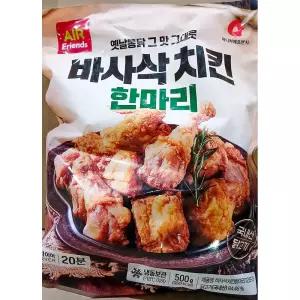 옛날통닭그맛그대로바사삭치킨 (마니커 냉동 12조각 500g)