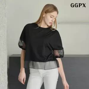 [GGPX]오간자 하프 티셔츠 (GPBBA007D)