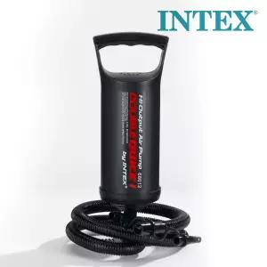 INTEX 핸드펌프68612 에어매트 펌프 공기 튜브 휴대용 퀵펌프 물놀이 다용도 이용 튜브용 투입