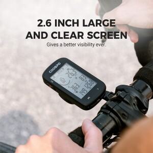 COOSPO CS300 무선 자전거 컴퓨터 GPS 속도계 주행 거리계 2.6in Bluetooth ANT + IPX7 Strava TP 용 고도