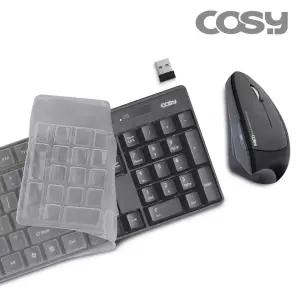 [COSY] 키스킨 키보드 버티컬 무선 마우스 세트 [KBM2258WL]