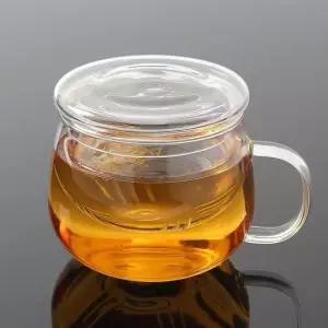 로하티 라벤더 내열유리 티머그 300ml 유리찻잔 커피잔