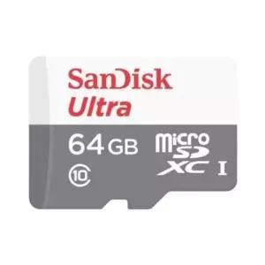 울트라 부품 자재 마이크로SD카드 64GB 샌 (1개) SDSQUNR-064G-GN3MN/100MB/s 소모품