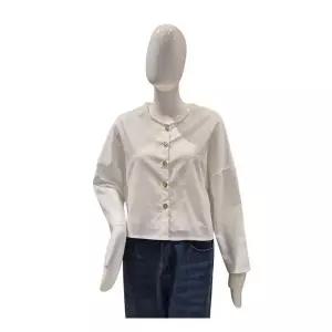 파파야 단추 노카라 재킷 PNPRJK008B 1419062