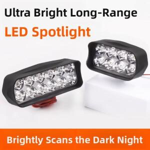 고휘도 장거리 LED 헤드라이트 12v48v 전기차 삼륜차 외부 조명 페달카