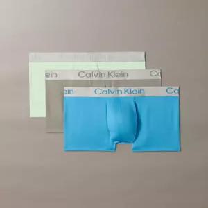 캘빈클라인 언더웨어 NB4269 남성 드로즈 기능성 CK 브러시드 마이크로 3PACK -