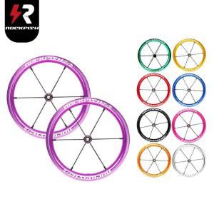 Rockfish K02 알루미늄 합금 밸런스 자전거 휠 림 세트 Koukua Pushbike 12 인치 휠 세트 슬라이딩 자전거 휠 허브 세트
