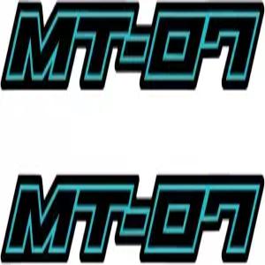 오토바이 반사 유연 차량 스티커 장식용 비닐 범퍼 스틱 연료 탱크 배지 엠블럼 데칼 야마하 MT07 FZ07