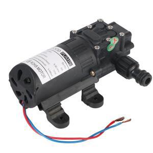 다이어프램 워터 스프레이 자동차 세차 12V 220V 마이크로 고압 전기 펌프 5.5L/분 농업용 블랙 DP-537 130