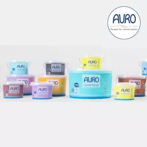 AURO 아우로 No.555 조색(미백색계열) 1L(약9㎡시공) 내부용 월페인트 벽지페인