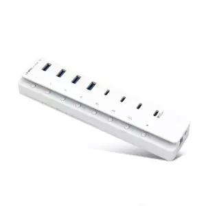 [알티피아]IPTIME 8포트 초고속 USB 유무전원 허브 UH1008C-QC
