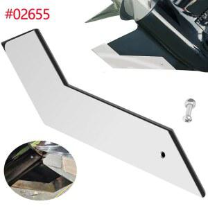 02655 Mercruiser Mercury Suzuki Yamaha Motors에 적합한 Skeg Guard Protector 스테인레스 스틸 손상으로부터 보호