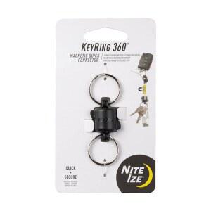 NITE IZE 폴리카보네이트 키링 360 자석식 퀵 커넥터 자석 잠금 분리형