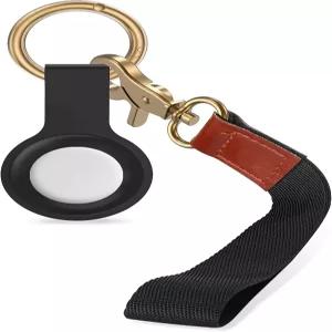 ProCase 소프트 실리콘 에어태그 케이스 2021 키체인 및 손목 스트랩이 포함된 스킨 커버 가볍고 휴대