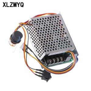 조정 가능한 DC 10 55V 60A 모터 속도 컨트롤러 PWM 12V 24V 48V 2000W 가역 전위차계 On/Off/On 스위치 모터 컨트롤러