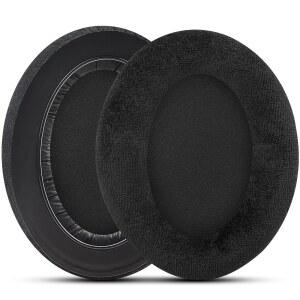 SENNHEISER HD650 HD6XX (MASSDROP) HD600용 교체용 이어패드 - 블랙 | 또한 HD660S HD660S2 HD580 HD58X (MASSDROP) HD565 HD545 HD535 헤드폰용 고밀도 폼 이어패드 쿠션 포함