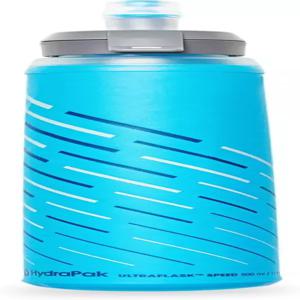 HydraPak UltraFlask Speed - 쉬운 오픈 캡이 있는 접이식 소프트 플라스크 물병 수분 보충용 조끼 및 러닝