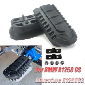 오토바이 발은 BMW 호환 R1250GS ADV R 1250 GS F650GS R1200GS R 1200 GS 용 페달 발판 고무에 달려 있습니다.