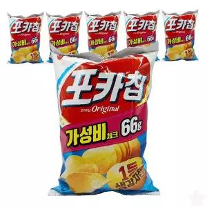 감자 슬라이스 바삭한 스낵 짭짤한 칩 홈파티 영화간식 야식 술안주 가족모임