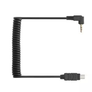Sony A9 A99 A7 A7M2 A7R2 A7용 FocusFoto 2.5mm DC 어댑터 케이블 to S2 셔터 연결 코드II A7III A7RIII