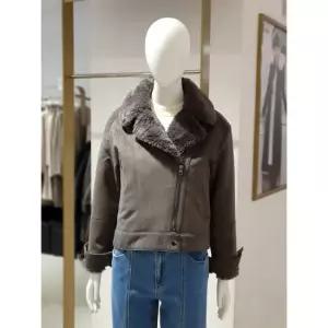 에꼴드파리 인조 스웨이드 무스탕 재킷 M80RB3ZLJDM80Z