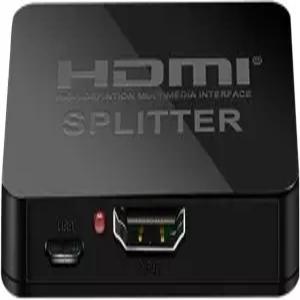 SkyeySnail HDMI 스플리터 1 2 출력 USB 케이블 포함 4K 1x2 화면 반전/미러 전용 확장 불가 소스 1개에서