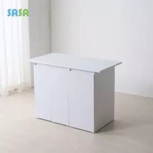 사사가구 올리아 1200 아일랜드 주방수납장 (LPM상판)