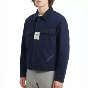 CP컴퍼니 MUST IT_ 34 Plated Denim Short Jacket 19CMOW147A 110466W D08 34 플레이티드 데님 숏 자켓