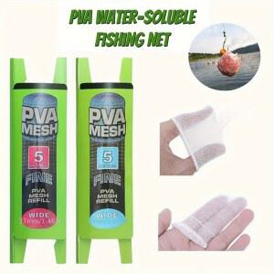 낚시대수리 5M PVA 낚시 메쉬 가방 25MMECHATRONICS37MM 피더 미끼 그물 잉어 수용성 트랩