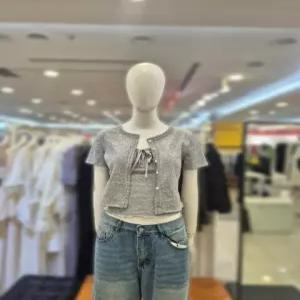 [부루앤쥬디]부루앤쥬디_성남점 셔링 나시 가디건 세트 BBK11BBBSFST011B