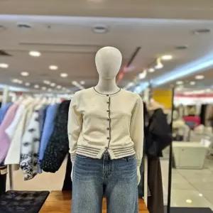 [부루앤쥬디]부루앤쥬디_성남점 밑단 스트라이프 가디건 BBKBBSBCD112B