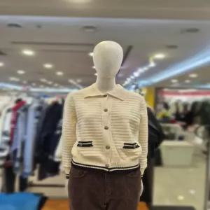 [부루앤쥬디]부루앤쥬디_성남점 배색 페이크 포켓 가디건 BBKBBRBCD113B
