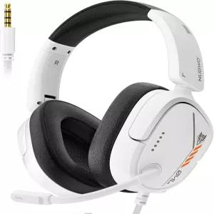 NUBWO HG04L 게이밍 헤드셋 PS5/PS4 Xbox Series X/S One Switch 호환 250g 초경량 선명한 단방향 마이크