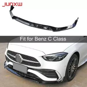 벤츠 C 클래스 W206 C43 AMG 스포츠 2023 프론트 범퍼 립 턱 가드 바디 키트