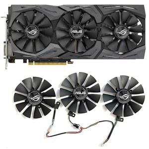 냉각팬 Strix GTX PLD10010S12H 쿨러 그래픽카드 2PCS