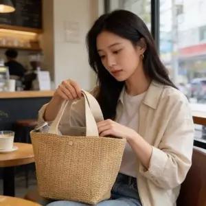 버킷백 미니 토트백 손가방 여름 가방 비치백 데일리 바캉스 휴가...