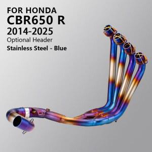혼다 CBR650F CB650F CBR650R CB650R 2014 2025 오토바이 배기 시스템 스테인레스 프론트 파이프 탈출 51MM 용 튜브 슬립