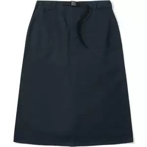 컬럼비아 유니버시티 COLUMBIAUNIVERSITY M-LABEL BELTED PEACH COTTON LONG SKIRT 크라운네이비