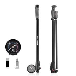 ESLNF 휴대용 고압 300psi 자전거 펌프(게이지 포함) 산악 포크 및 리어 서스펜션 충격 흡수 장치용