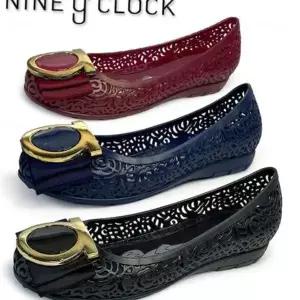 나인어클락 폭스 젤리 슈즈 플랫 여성단화