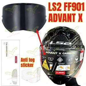 LS2 FF901 ADVANT X 모토 헬멧 렌즈 선쉐이드 안티포그 스티커 고화질 카스코 Ls2 에어플로우 2visiera
