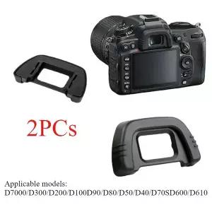 2PCs DK-21 아이피스 아이컵 뷰파인더 쉴드 니콘 카메라 아이 마스크 D610 D80 D90 D70 D50 D750 D7000 D20