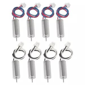 XIITIA 8pcs 615/6x15mm 모터 19000KV 인시니어 타이니 후프 드론 프레임 브러시드 4CW 4CCW 코어리스