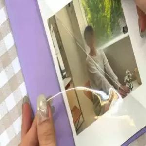 포토북 앨범 퍼플 사진첩 사진앨범 앨범만들기 접착식앨범