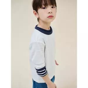 빈폴 키즈 BI5241U030 아동 셔츠 유아 7부 링거 티셔츠 아이보리 4805426