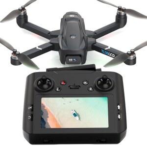 4K 카메라가 장착된 톨라토이우스 드론 4 5 u201D LCD 화면 컨트롤러가 GPS 팔로우 미 오토 리턴 5G 장거리