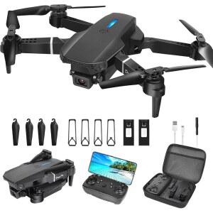 카메라 1080P HD가 장착된 드론 FPV 접이식 미니 원키 이착륙 제스처 셀카 고도 유지 3D 플립 비행이 간편