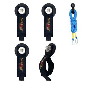 주포민 헤비 듀티 자석 후크 공구 홀더 차고 차고에서 케이블 로프 와이어 보관용 연장 코드 스트랩워크숍 RV 픽업(1.69인치 * 4개)