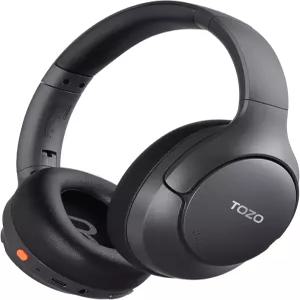 TOZO HT3 하이브리드 노이즈 캔슬링 무선 헤드폰 90H 오버이어 헤드셋 고해상도 오디오 AI 음성 어시스턴트