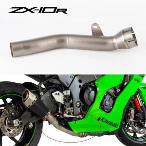 가와사키 닌자 ZX10RR ZX 10R ZX10R ZX 10R 배기 중간 파이프 2021 2026 ZX10R 배기용 모터사이클 티타늄 링크 파이프